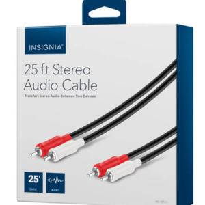 Insignia 7ft / 2.1m RCA Cable to 3.5 mm Mini Audio Cable