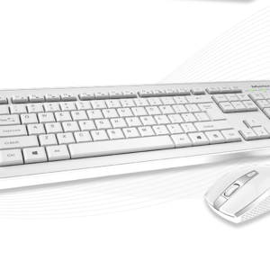 CLAVIER AVEC SOURIS BLANC C4120