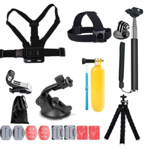 Kit D’accessoires Essentiels Pour Caméra D’action GoPro