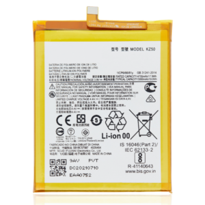 REPLACEMENT BATTERY COMPATIBLE FOR MOTOROLA MOTO G8 POWER (XT2041-1 / XT2041-3 / 2020) / G POWER (XT2041-4 / XT2041-6 / XT2041-7 / XT2041DL / 2020) (KZ50)