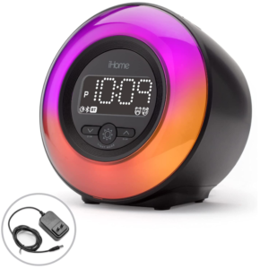iHome  Alarm Clock - Bluetooth Color Changing FM Clock Radio iBT295BC