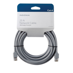 Câble réseau 25FT CAT6  NS-PNW5625-C