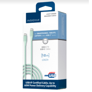 Câble tissé USB-C à USB-C de 3 m (9,8 pi)