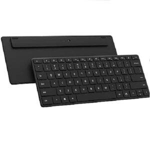 Microsoft Designer Compact Keyboard: Comfortable, Slim portable, Microsoft Wireless Keyboard with Bluetooth - Matte Black