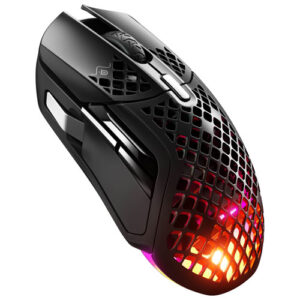 Souris de jeu de 18 000 ppp Aerox 5 de SteelSeries - Noir