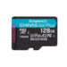 Kingston Canvas Go! Carte mémoire microSDXC de 170 Mo/s de 128 Go Plus